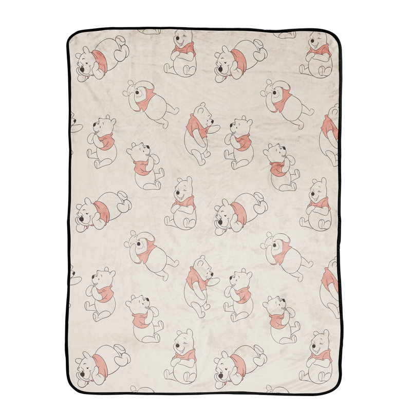 Bark and Blanket Winnie The Pooh Throw