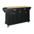 Jonah Solid Wood Top Kitchen Island-1964954344