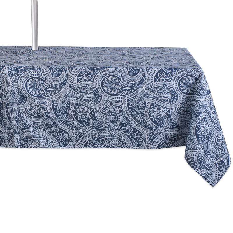 Avleen Paisley Miozuno Table Runner, 60 L" x 60 W"