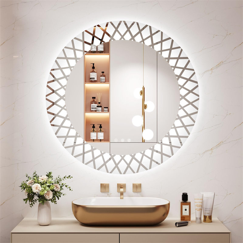 Defuria Round Mirror