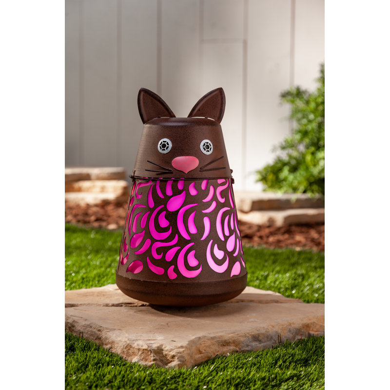 Cat Metal Garden Statue