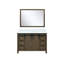 Meuble-lavabo gris cendre 48 po X P 22 po P, comptoir en marbre de culture et Miroir-117984895-117984892
