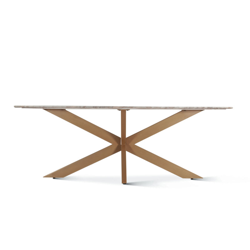 Malibu Oval Dining Table, 30”H x 70”L x 39”W
