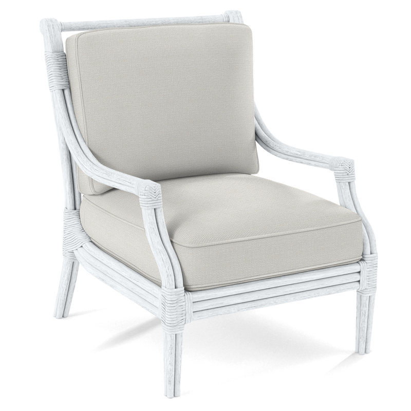 Fauteuil l 32 po Inveron, Blanc givré, Kensington traditionnel; 0611-66