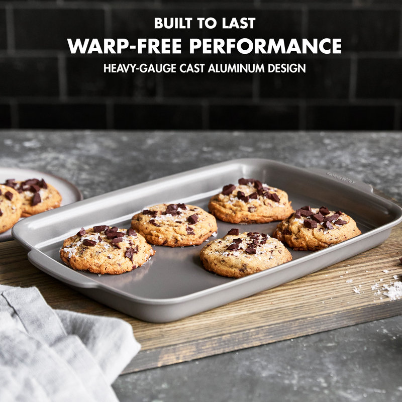 GreenPan Premiere Healthy Ceramic Nonstick 4-Piece Warp-Free Bakeware Set