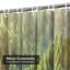 Rideau de douche avec 12 crochets-825718723