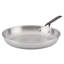 KitchenAid® 5-Ply Clad Stainless Steel Frying Pan, 8.25-Inch, Polished Stainless Steel-2103246890-2103246891