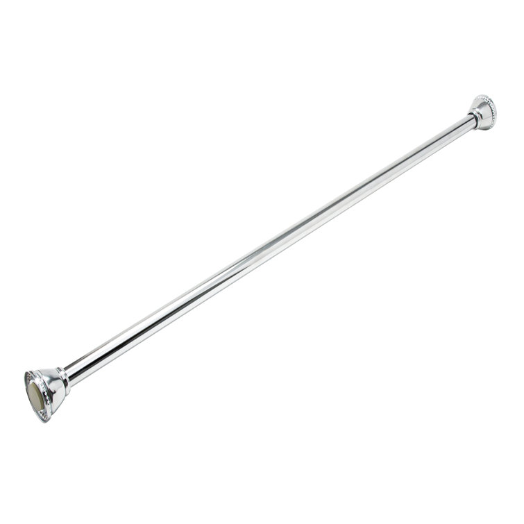 Espanola 72" Adjustable Straight Tension Shower Curtain Rod