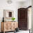 Lynmouth Solid Wood Flat Wall Mirror