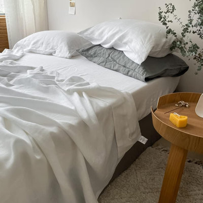 Drap-housse 100% lin