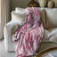 Jeté en sherpa rose 1 pièce-1498254915