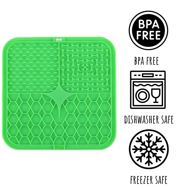 Tapis de silicone en silicone, Vert