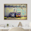 "Pop urbain", "Life is short, Chill The Duck Out Banksy", reproduction d'art sur toile-119461173-97558619-97558618