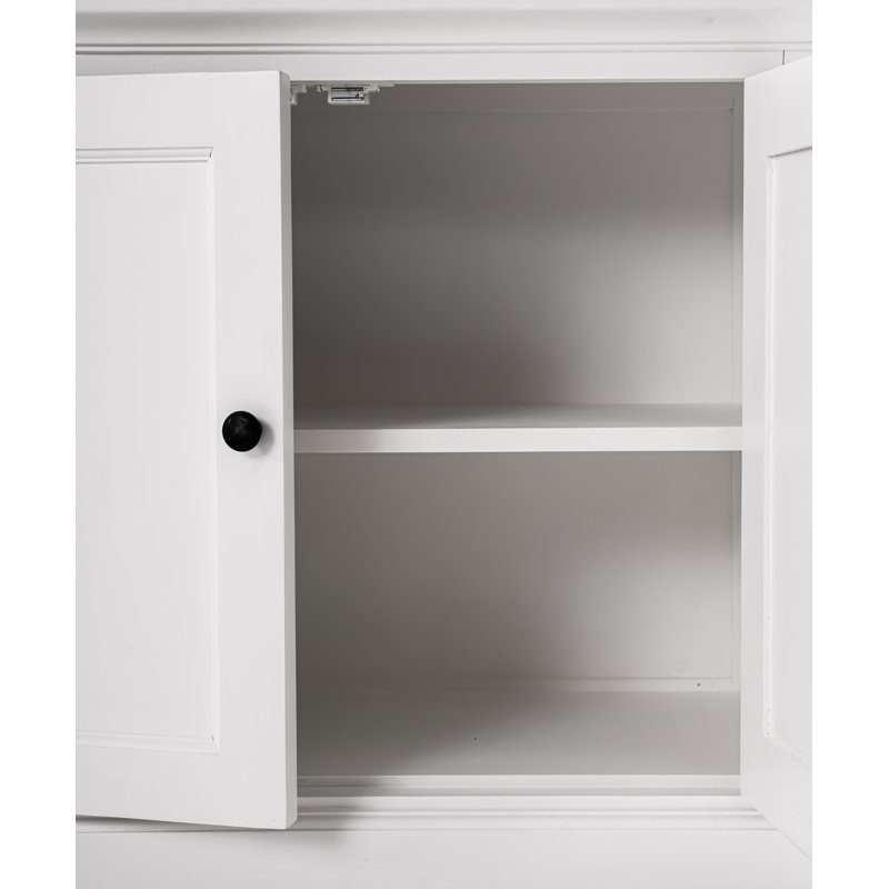 Guildford Storage Bookcase, Pure White