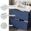 Freestanding Bathroom Vanity With Ceramic Sink And Drawers-1780466248