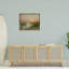 Sunset Beach Path Reeds - Peinture sur toile à cadre flottant-2126062330-2126062331