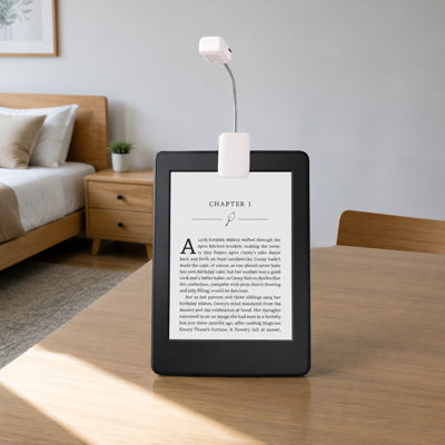 Lampe de lecture à pince réglable et confortable pour les yeux, idéale pour étudier ou lire au lit