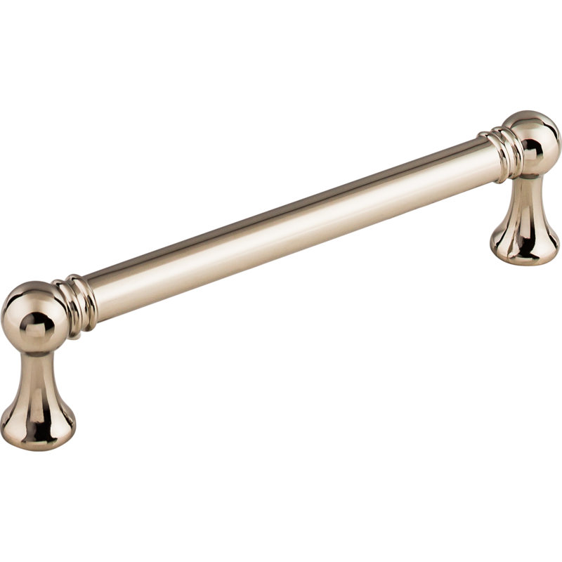 Kara Bar Pull, Polished Nickel, 5 1/16"