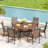 Outdoor Patio Stacking Dining Armchairs-1425764962