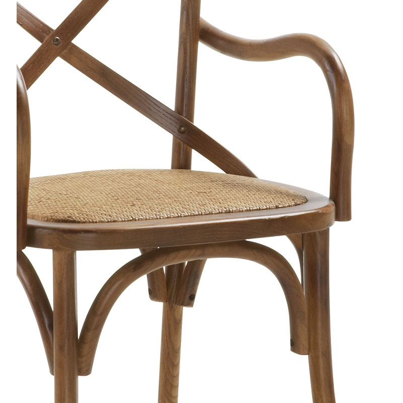 Brentwood 46cm H Solid Wood Armchair