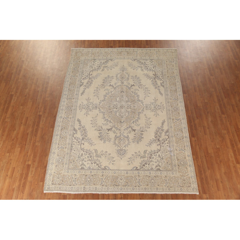 Tapis traditionnel délavé 8 x 11