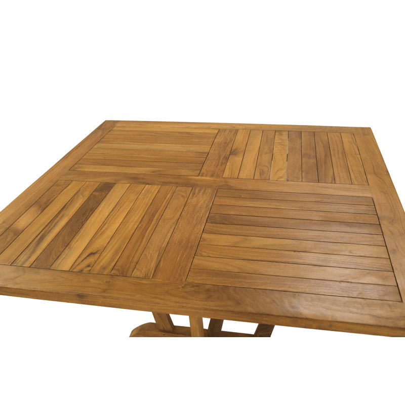 Freeport Square Teak Outdoor Dining Table , 47'' in. W 47'' in. D