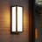 Thery Modern Rectangle Waterproof Integrated LED Outdoor Lights Wall Mount-1119775196-1119564206