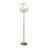 Donleavy " Chrome Floor Lamp