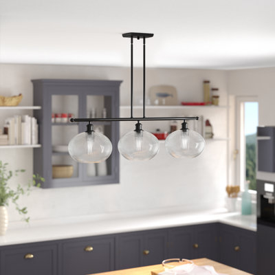 Larrick 3 - Light Kitchen Island Pendant