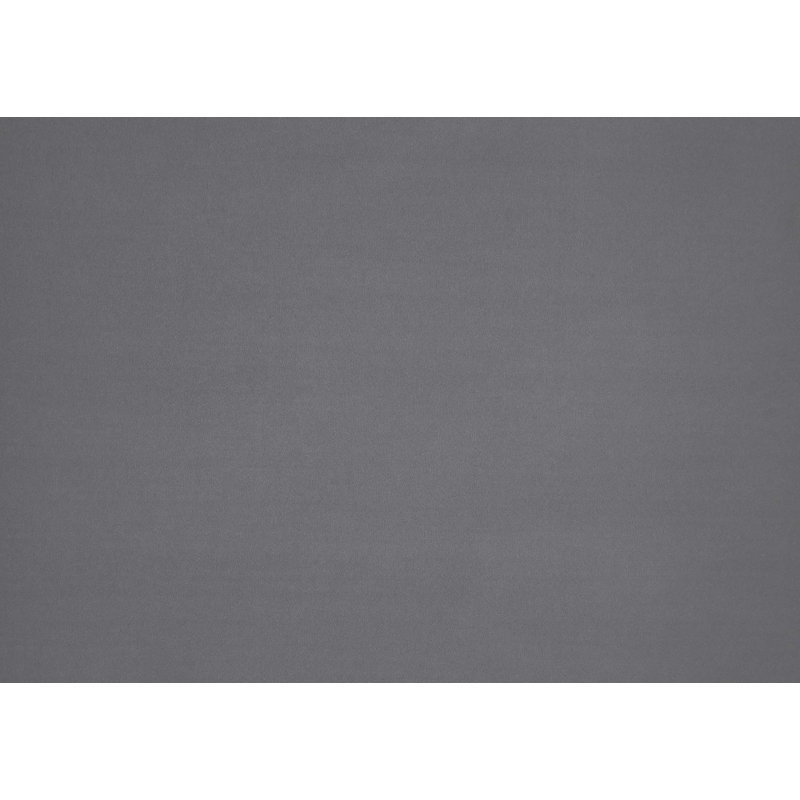 Élégant banc rembourré en velours avec structure en contreplaqué durable, Gris