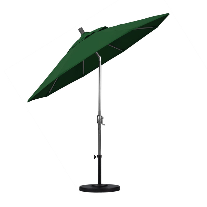 Pacific Trail Series 90'' Market Umbrella, Hunter Green Performance