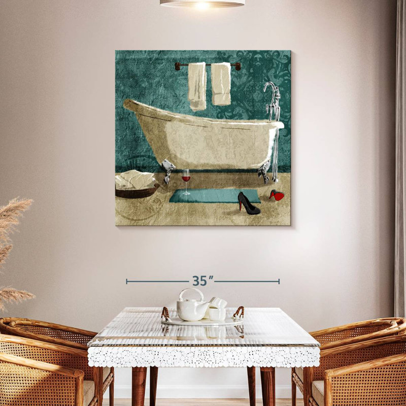 Bain bleu sarcelle Kerrick