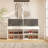 Cathina 47" Storage Bench with Padded Seat and Hidden Compartment, Shoe Rack Organizer for Entryway or Mudroom