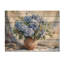 Hortensias dans un décor de rêve II - impression d'hortensias sur bois de pin naturel-1964307030