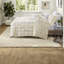 Ensemble de literie 5 pièces moderne / double en polyester avec imprimé géométrique et coussins décoratifs Modern