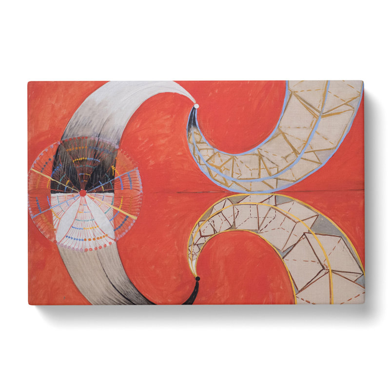 The Swan No.9 by Hilma Af Klint - Wrapped Canvas, 40cm H x 60cm W x 3cm D