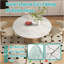 Plateau de table rond en verre trempé de 36 pouces avec design en marbre, plateau de remplacement et de couverture, table de salle à manger grise, table de café, table de patio, convient pour l'intérieur et l'extérieur-1520565918