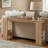 71" Extra Long Console Table With Multi-Functional Storage Compartments, Scratch-Resistant Waterproof Finish, Fits Hallway, Entryway