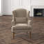 Linen Wingback Chair