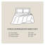 Ensemble de draps 300 fils Scroll-1460800692-1460805375