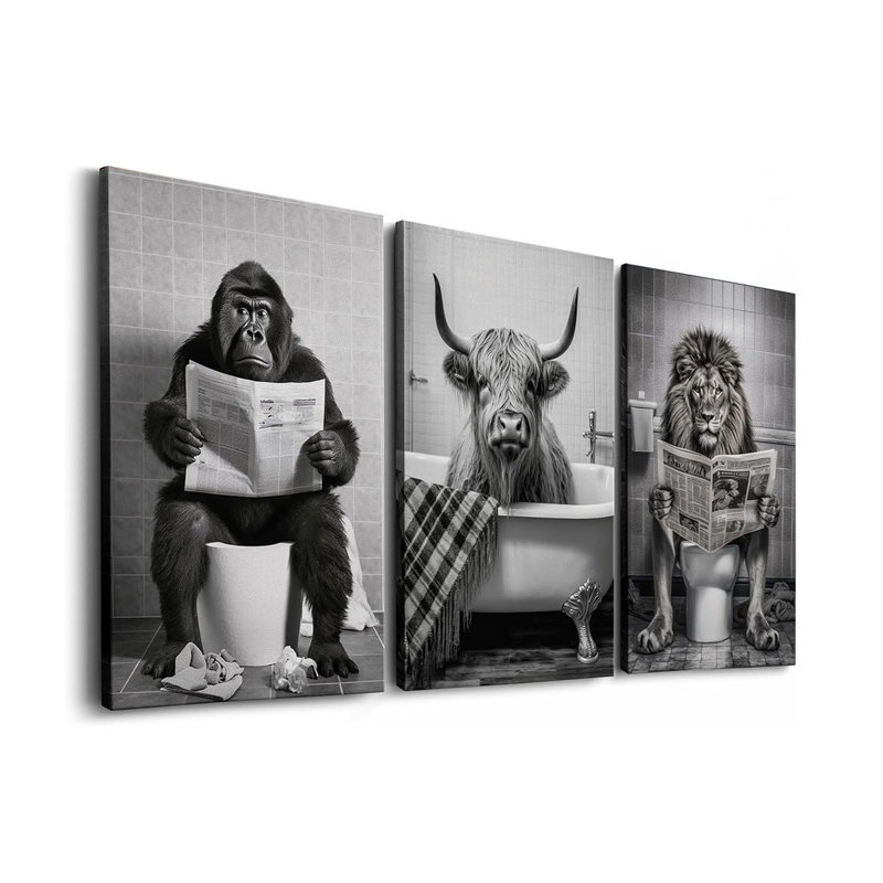3 Piece Wrapped Canvas Print