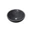 Lavabo vasque rond de luxe en marbre naturel gris foncé, lavabo vasque rond de 15,8 po, finition mate, lavabo pour salle de bain gris, diamètre, dessus de comptoir-130837522