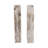  2-Pieces Pompano Beige Marble Arches