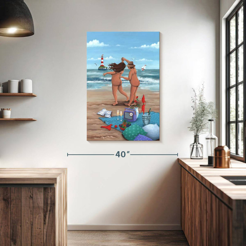 Hardie Beach Dance, 39" H x 26" W