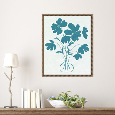 Elementary Arrangement II by Grace Popp Framed Canvas Wall Art Print