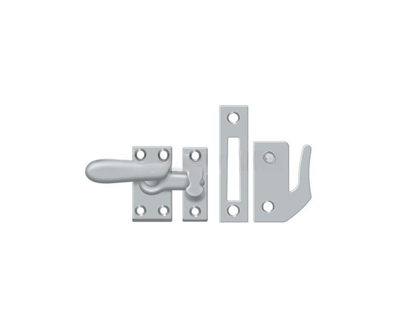 Hardware, 2" H x 1.9 W x 2" D, Brushed Chrome