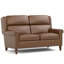 Woodlands Small Roll Arm Loveseat With Nails-424208726