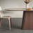 Simple Retro Oval Rock Slab Dining Table-1501813893