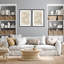 Abstract Sophisticated Line Diptych-506476945