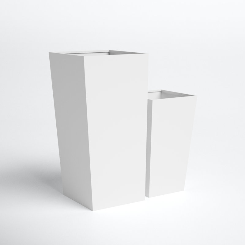 Isabelle Metal Pot Planter - Set of 2